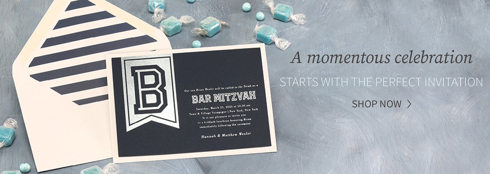 Bar & Bat Mitzvah Collection banner